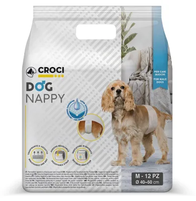 Image de Couches pour chien - Couches pour mâles - Culotte pour chien pour faire pipi - Hygiène