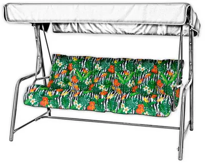 Immagine prodotto di AMPO Cuscino da giardino, rivestimento per altalena da portico, mobili da giardino, cuscino per altalena, rivestimento per cuscino 135 cm