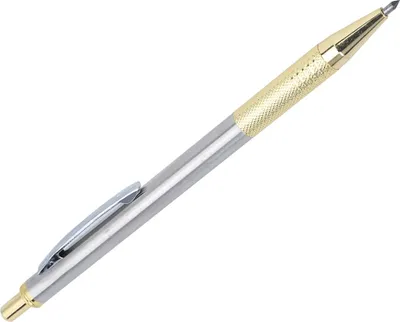 Produktbild von Reißnadel Reißstift Keramikmarker Gravierwerkzeug Schneidwerkzeug Wolframstahlspitze für Metall/GlasGolden