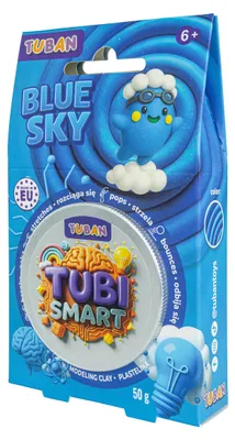Immagine prodotto di Pasta modellabile Tuban blu - Giocattolo creativo per bambini