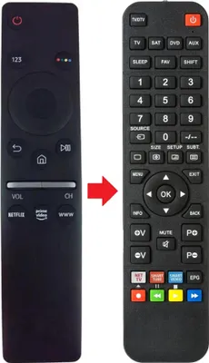 Produktbild von Fernbedienung passend für SAMSUNG UN75RU710DFXZA
