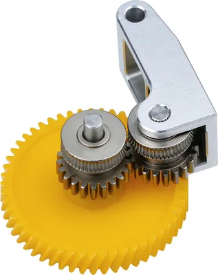 Obrázek produktu pro 3D tiskárna, náhradní ozubené kolo extrudéru z kalené oceli, kompatibilní s 3D tiskárnou Bambu X1C/P1P, POM ozubené kolo + hliníková rukojeť + šroubový zub, příslušenství k 3D tiskárně