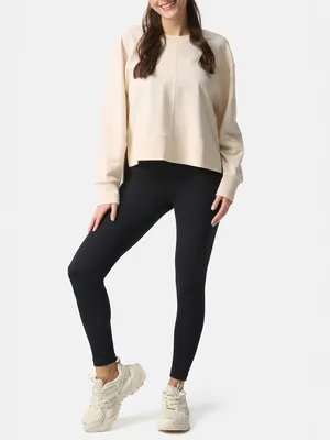 Produktbild von NUR DIE Leggings in Ripp-Optik - Relax & Go - schwarz - Größe 40-42