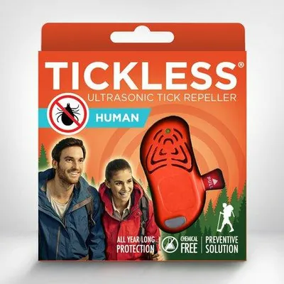 Immagine prodotto di TICKLESS Human, automatico, repellente per insetti, arancione, 3000 ore