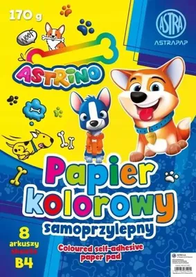 Zdjęcie produktu dla Zeszyt Papierów Kolorowych Samoprzylepny