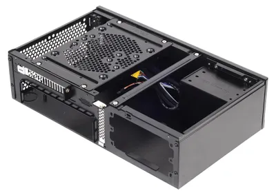 Produktbild von Silverstone ML05, HTPC, PC, Schwarz, Mini-ITX, Metall, Heimbüro