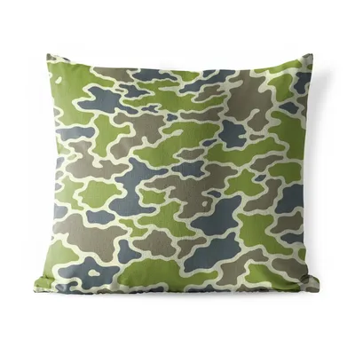 Obrázek produktu pro MuchoWow® Vnější polštář - Zelený maskovací vzor -45x45 cm- Odolnost proti povětrnostním vlivům - polštář do obývacího pokoje