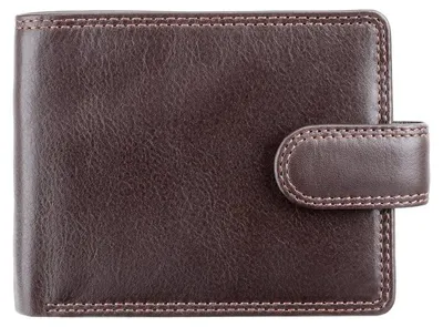 Obrázek produktu pro Visconti pánská kožená peněženka RFID hnědá 10,5x9 cm