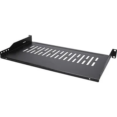 Produktbild von EFB 19" 1HE Fachboden,tiefenverst.,T=250 mm,max. 10 kg,sw