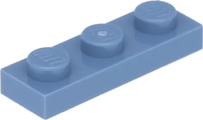 Produktbild von Lego® 1x3 Platte 3623 - 250 Stück Sandblau