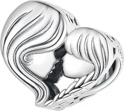 Image de Charms Pandora : pendentifs mère-fille