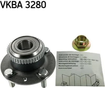 Produktbild von SKF Radlager hinten für Kia Sephia Shuma