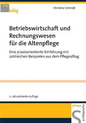 Obrázek produktu pro Betriebswirtschaft und Rechnungswesen für die Altenpflege