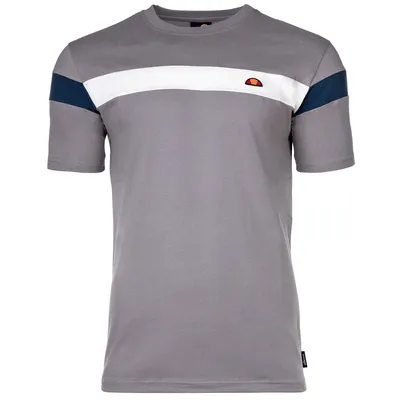Obrázek produktu pro ellesse pánské tričko, CASERIO - top, bavlna, kulatý výstřih, logo, krátký rukáv, jednobarevné šedé S