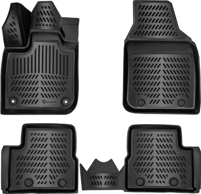 Produktbild von ELMASLINE 3D Gummimatten für FIAT 500 E ab 2020 (Elektro) 500e
