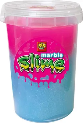 Image de SES slime marbre bleu/rose 200g 15021 50211