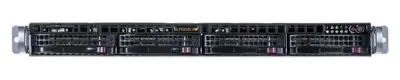Zdjęcie produktu dla Supermicro SuperChassis 813MFTQC-350CB2, Stojak, Serwer, Czarny, 1U, HDD, Sieć, Zasilanie, System, BSMI, CCC, CE/EMC, FCC B, TUV/CB