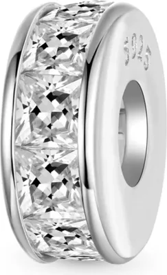 Produktbild von Gnoce Charm Stopper Sparkling JNC008 Silber