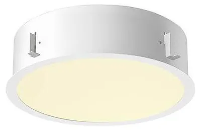 Zdjęcie produktu dla SLV MEDO 30, sufitowa lampa wpuszczana, ramka, 3000/4000K, 70°, IP20, okrągła, biała 1008629
