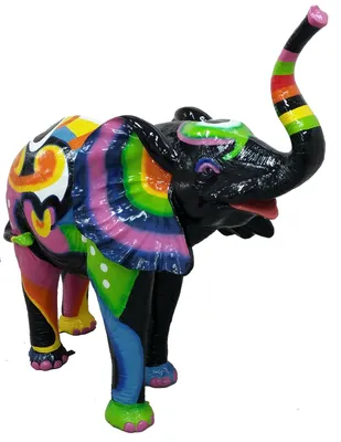 Produktbild von Designer Figur Statue Moderne Figuren Dekoration Elefant Deko Garten Skulpturen