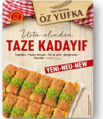 Produktbild von SUNTAT Burma Kadayif Teigfäden geröstet 250g