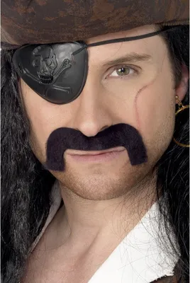 Produktbild von Piratenbart Bart Pirat Seeräuberbart Schnäuzer Piraten Piratenbärte