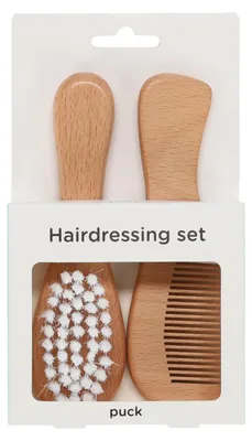Produktbild von Puck Baby Haarbürsten Set | Baby Bürste