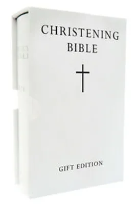Immagine prodotto di HOLY BIBLE: King James Version (KJV) White Pocket Christening Edition