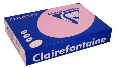 Produktbild von Clairefontaine Trophee 1998C Color Heckenrose 80g/m² DIN-A3 - 500 Blatt