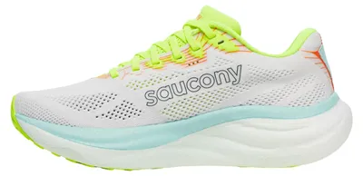 Immagine prodotto di Scarpa da corsa Saucony Ride 19, modello da donna, colore bianco/azzurro, taglia 39