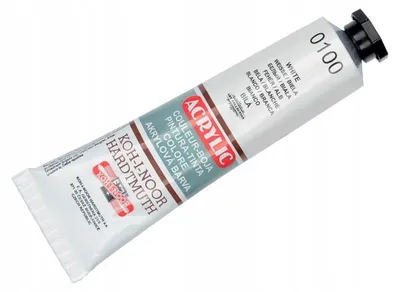 Produktbild von Koh-I-Noor Weiße Acrylfarbe 40ml Künstlerbedarf für Schule