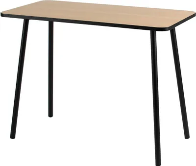 Imagen del producto de Escritorio easyHome HOPM de PAPERFLOW, color nogal, rectangular, con estructura de 4 patas en color , dimensiones: 100,0 x 50,0 cm