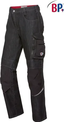 Produktbild von BP® Worker-Jeans - black washed - 30/34