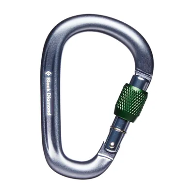 Produktbild von BLACK DIAMOND HMS PEARLOCK SCREW Karabiner, grau
