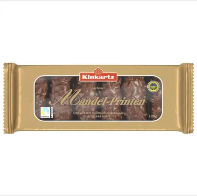 A package of Kinkartz Mandel-Printen.