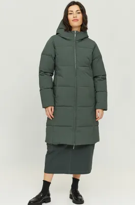 Produktbild von Mazine Elmira Puffer Coat - Damen Puffermantel, Größe:L, Mazine_Farbe:bottle