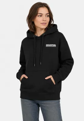 Produktbild von Sublevel Hoodie mit Power-Statement-Print und Kapuze Good Vibes  Größe: XL
