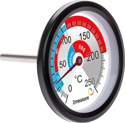 Image de Thermomètre pour fumoir et grillades 0°C +250°C