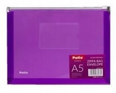 Produktbild von Patio Zippa Bag A5 Lila Organizer Mappe für Dokumente
