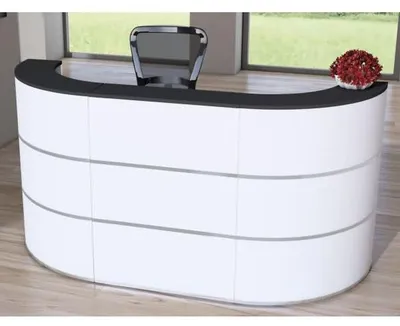 Obrázok produktu pre Pult Cento 3a Š x H 260 x 80 cm biely/antracitový