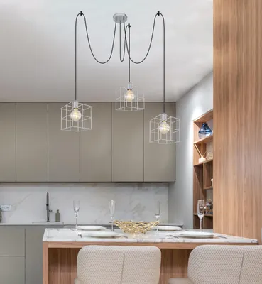 Produktbild von Globo Lighting Hängeleuchte Metall, 3x E27