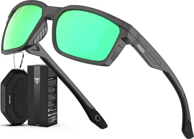 Produktbild von Polarisierte Sonnenbrille Herren Sportbrille TR90 Rahmen CAT 3 UV400 Schutz