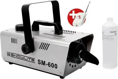 Zdjęcie produktu dla Odśnieżarka SHOWLITE SM-600, 600 W, z pilotem zdalnego sterowania, bez ogrzewania, pojemność zbiornika 1 l, srebrna