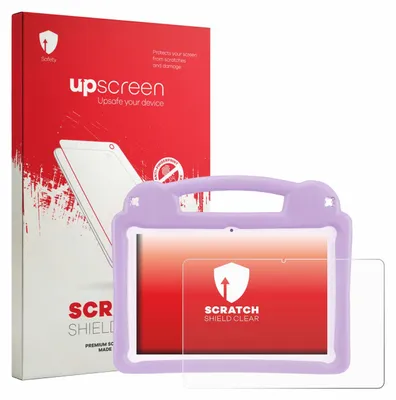 Produktbild von upscreen Schutzfolie für LETGOSPT Kids Tablet 10.1" Displayschutz Displayschutzfolie Folie Klar Transparent