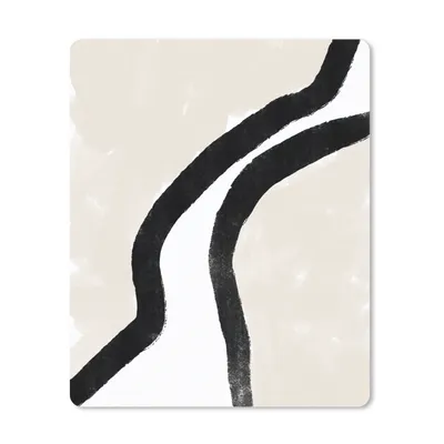 Produktbild von MuchoWow® Mauspad Mousepad Abstrakt - Linie - Design - Pastell 19x23 cm - Mousepads - Maus Mat - Pad - Mausunterlage - Mauspads - Spielen