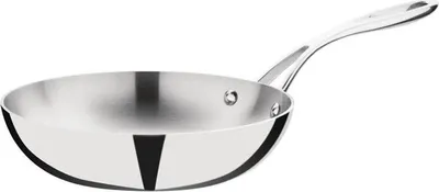 Immagine prodotto di Padella a tripla parete Vogue in acciaio inox - 200 mm