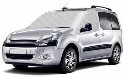 Obrázok produktu pre Kryt čelného skla pre vozidlá Citroen Berlingo, modelové roky 2008-2018, striebornej farby, s UV ochranou, odolný voči poveternostným vplyvom