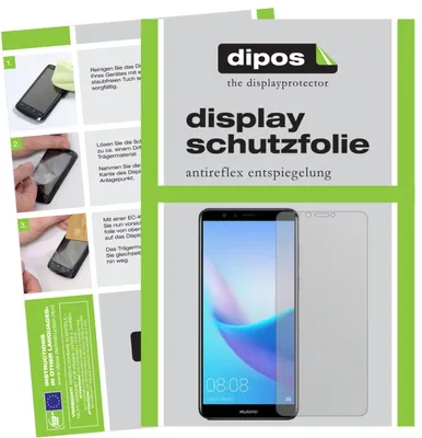 Produktbild von 2x Schutzfolie für Huawei Enjoy 8e matt Displayschutzfolie Folie Display Schutz