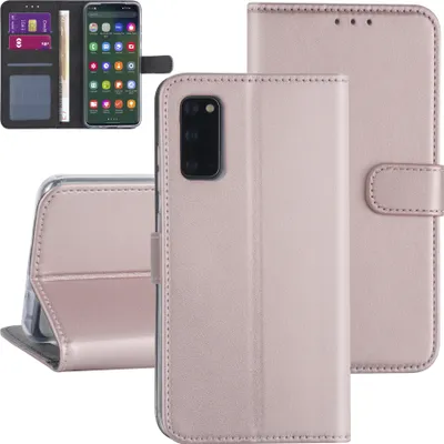 Produktbild von Samsung Galaxy S20 Rose Gold Book type case - Card holder