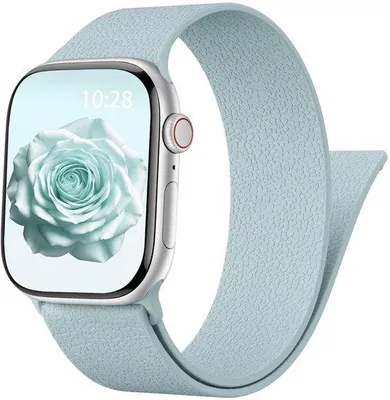 Productafbeelding van Solidchoice - Comfortabele Siliconen Armband voor Smartwatch 44 mm 49 mm